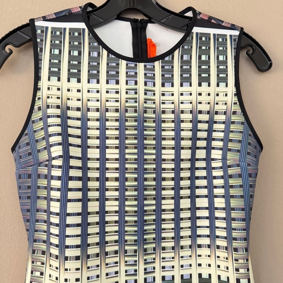 NWT Clover Canyon Donegal Printed Body-Con Dress Size S Retail $268 - Picture 3 of 5